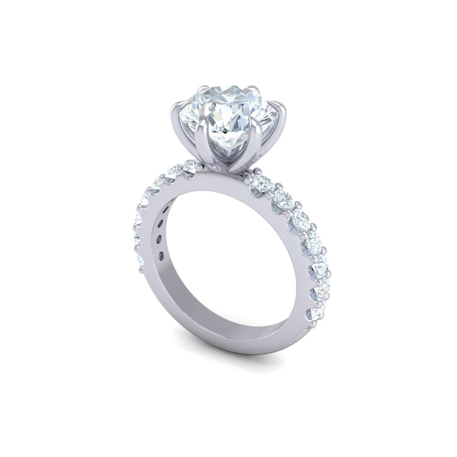 Artemis Round Engagement Ring