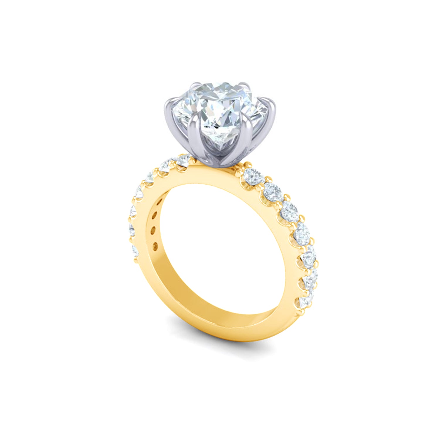 Artemis Round Engagement Ring