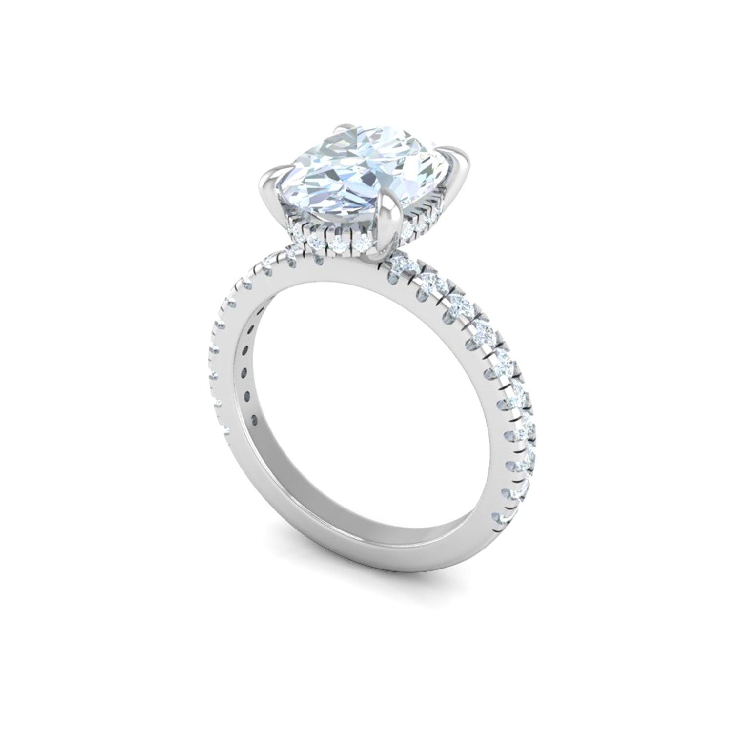 Nova Oval Engagement Ring