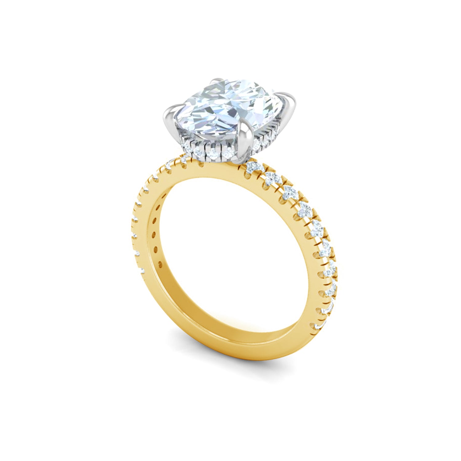 Nova Oval Engagement Ring