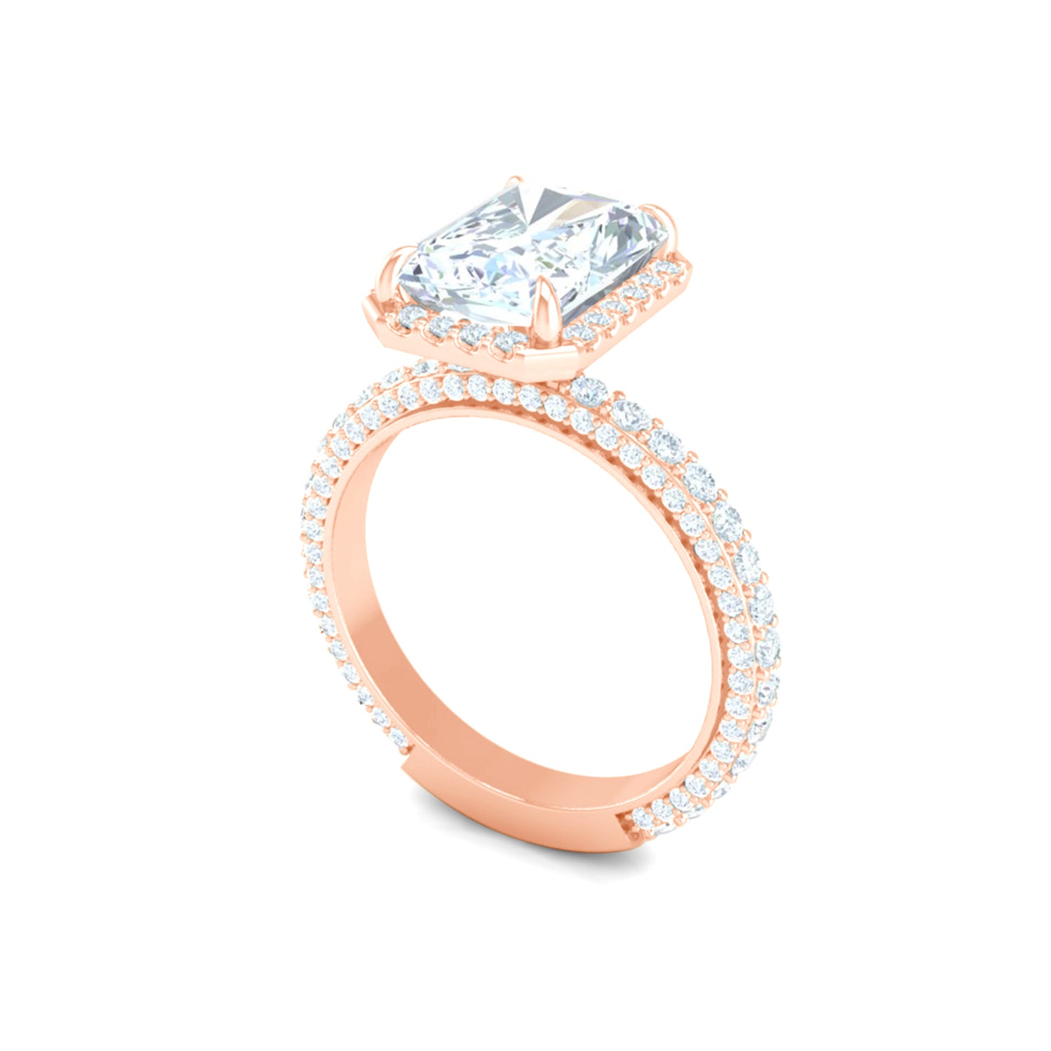 Galaxy Engagement Ring