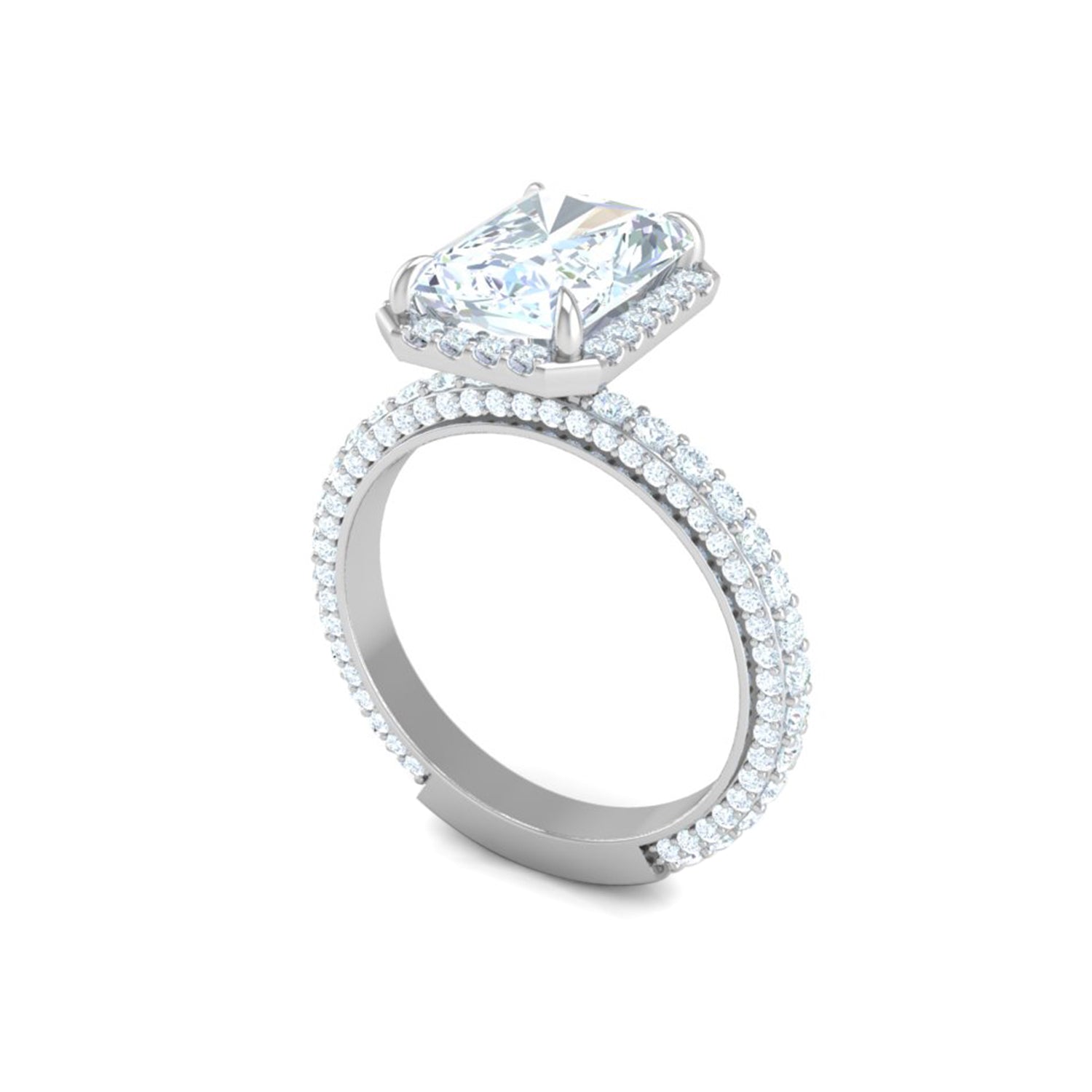 Galaxy Engagement Ring