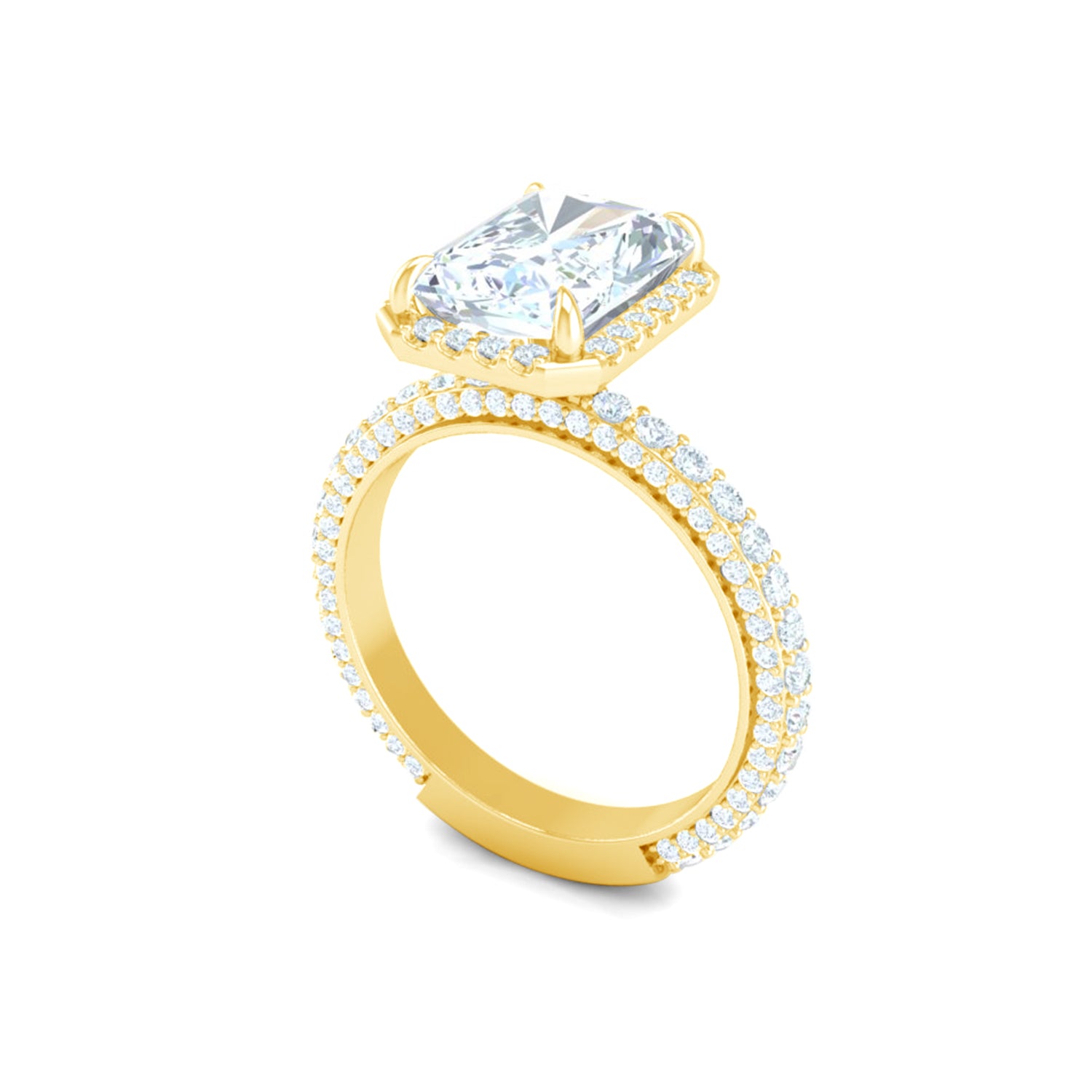 Galaxy Engagement Ring