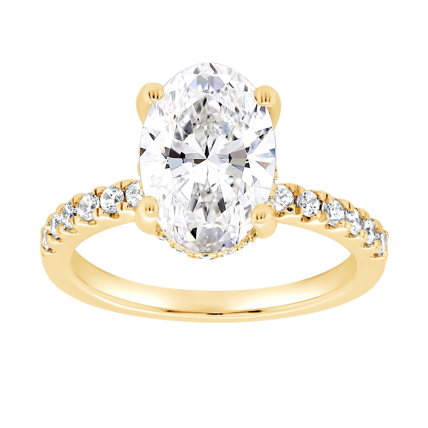 Nova Oval Engagement Ring