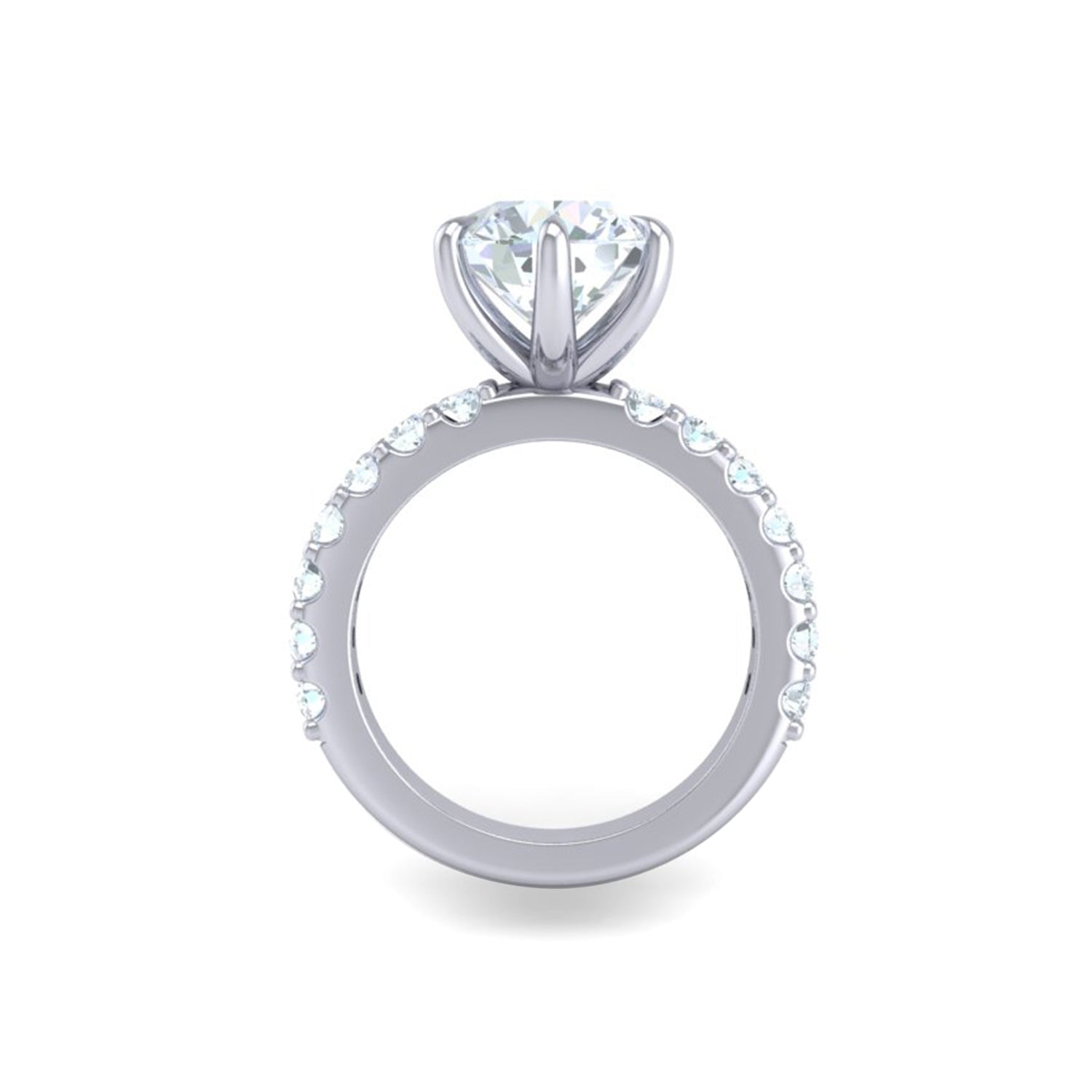 Artemis Round Engagement Ring