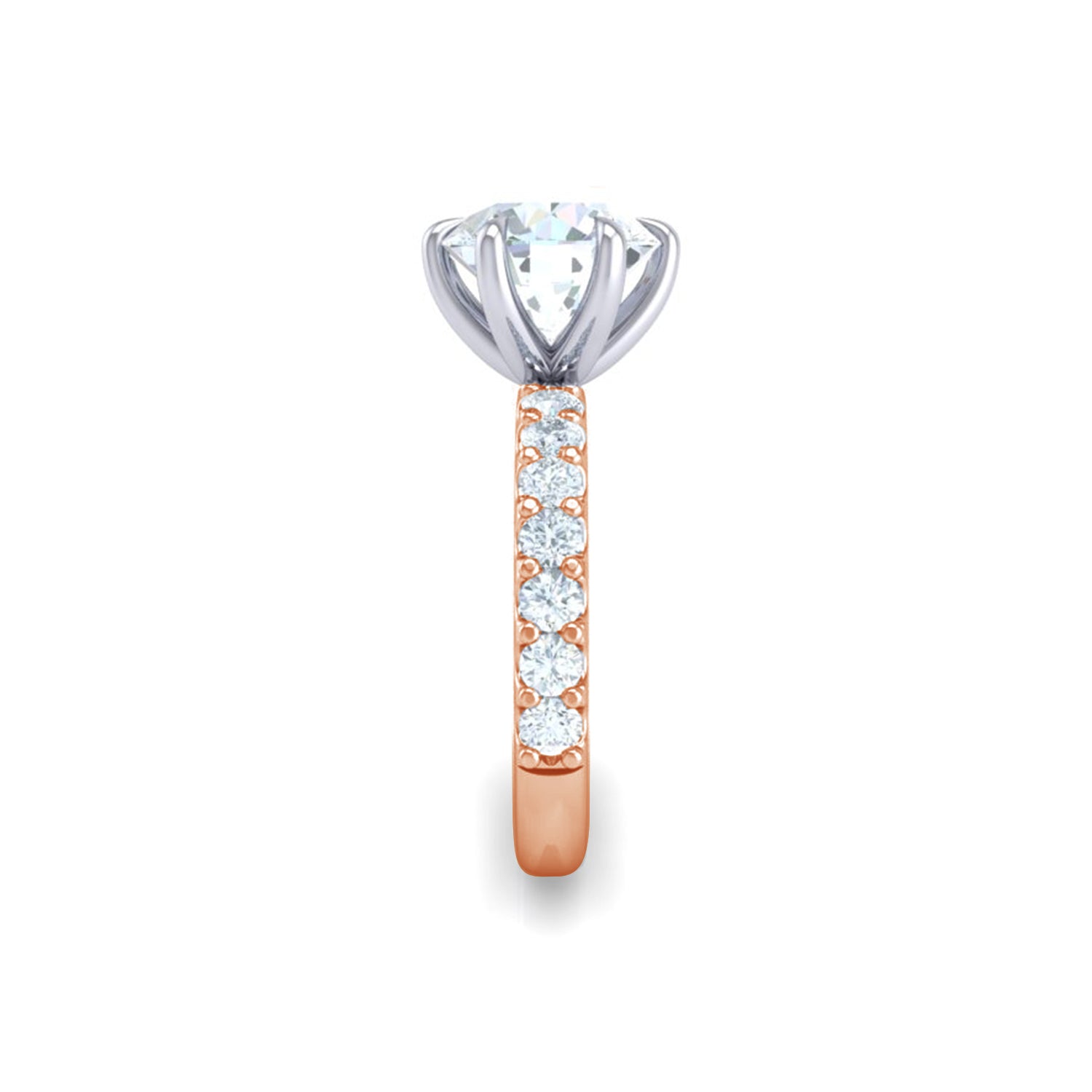 Artemis Round Engagement Ring