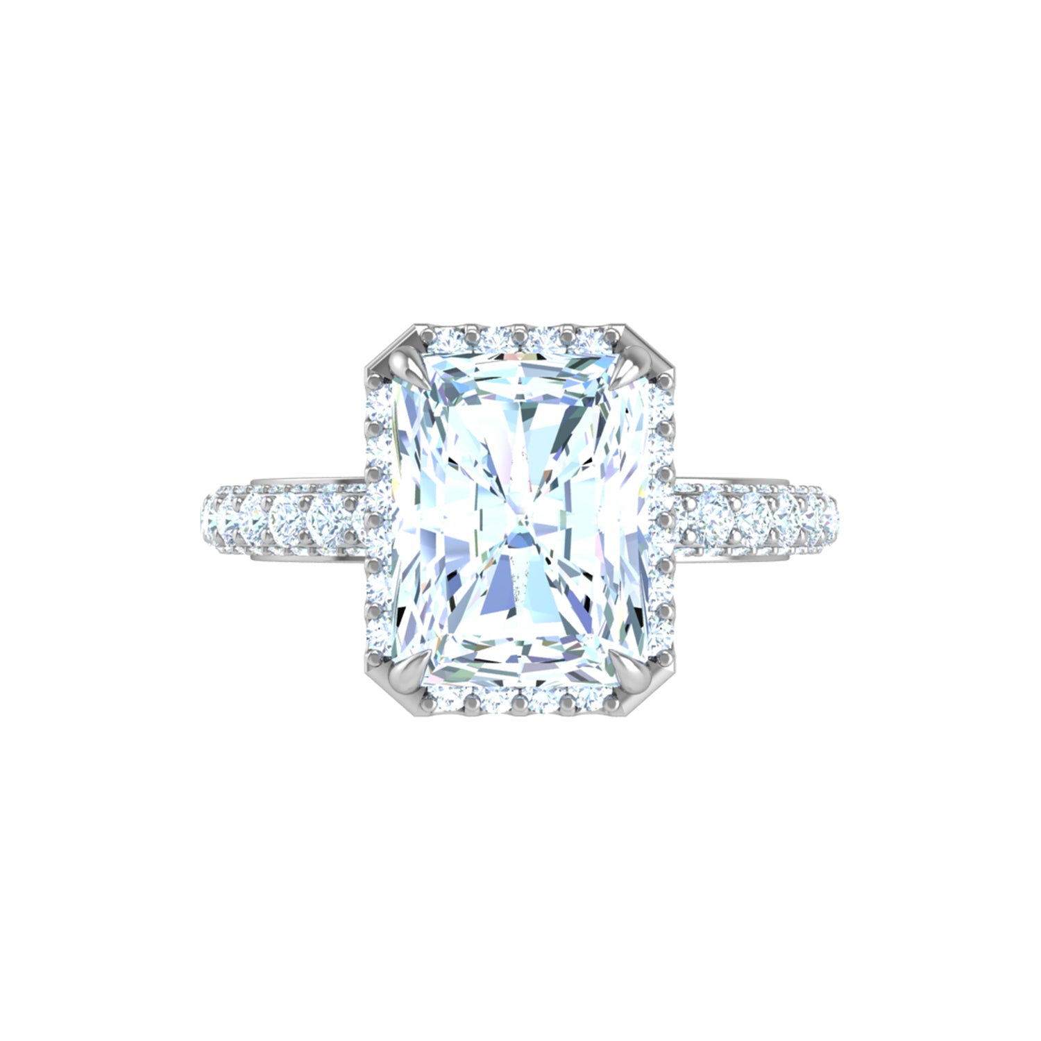 Galaxy Engagement Ring