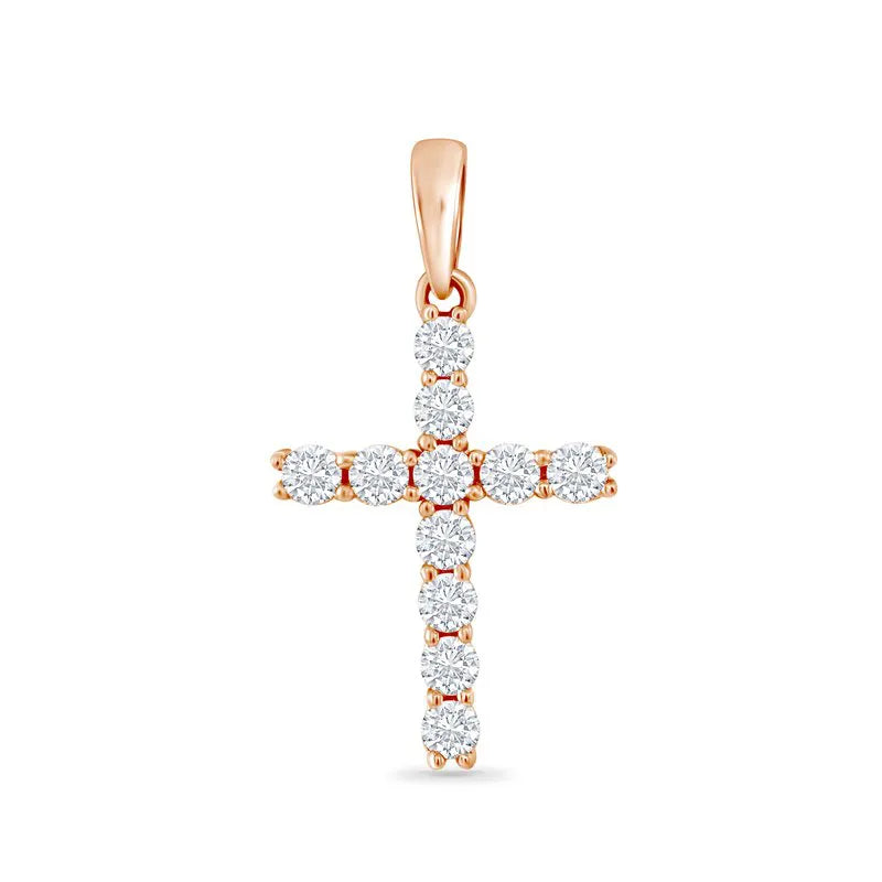 0.25ct Cross Pendant