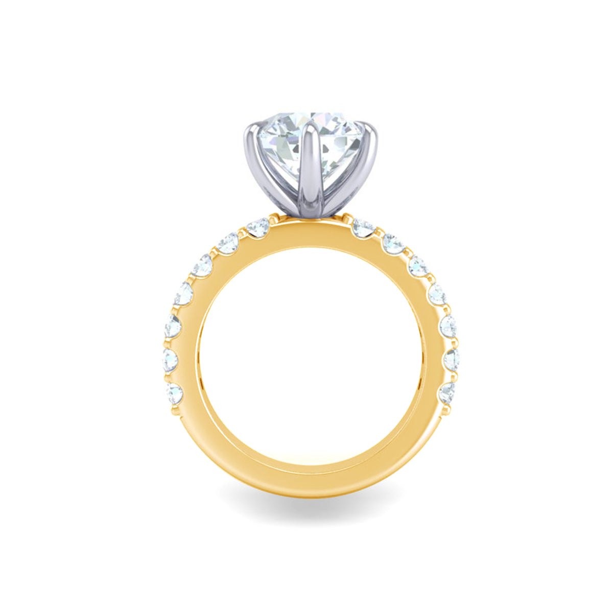 Artemis Round Engagement Ring