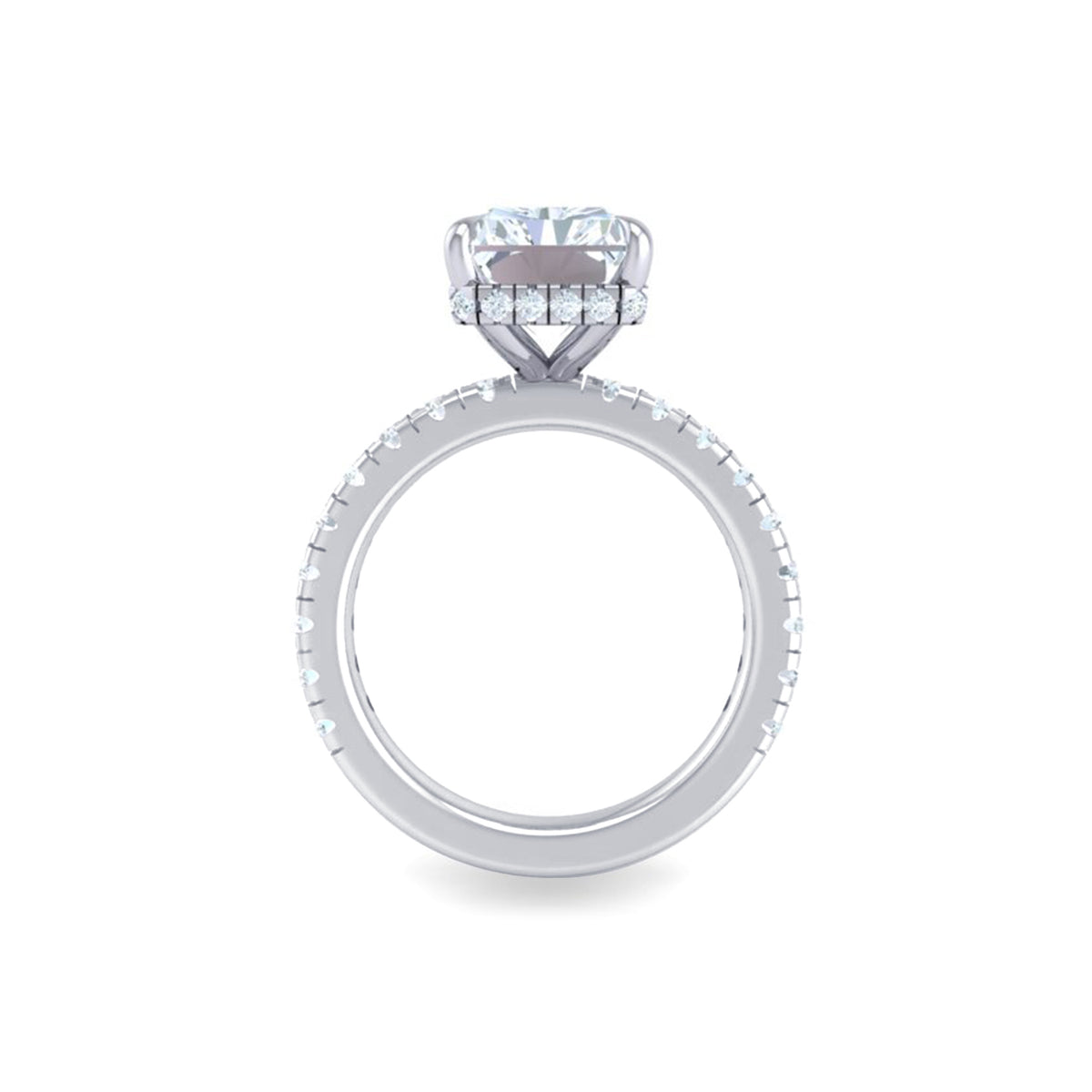 Ariel Radiant Cut Engagement Ring