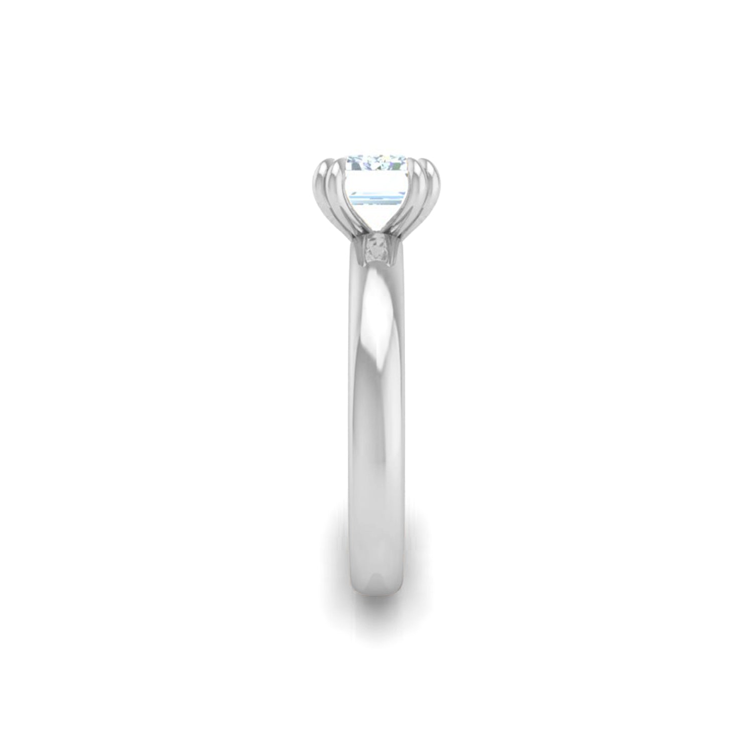 Leda Emerald Engagement Ring