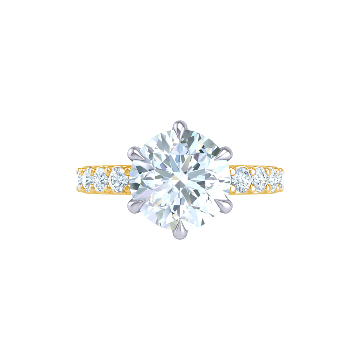 Artemis Round Engagement Ring