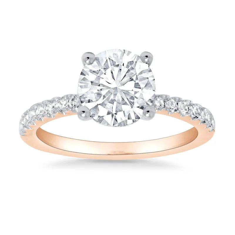 Luna Round Engagement Ring