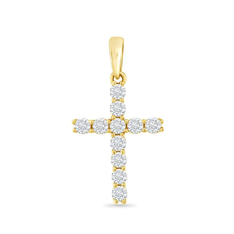 0.25ct Cross Pendant