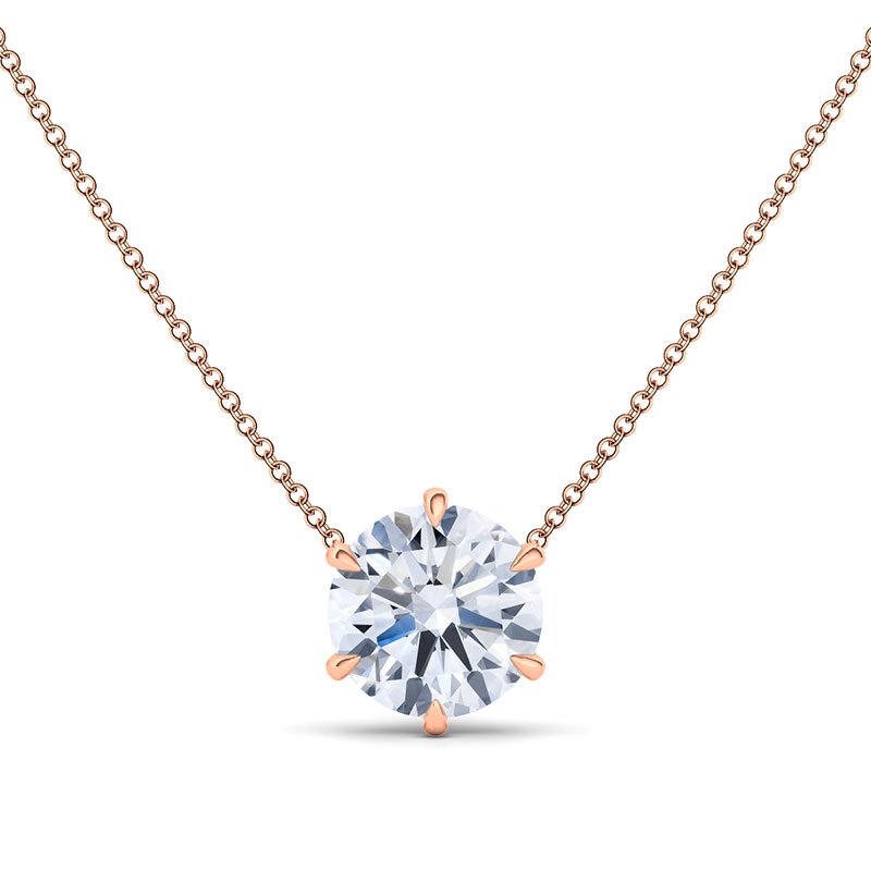 0.30ct Floating Diamond Necklace
